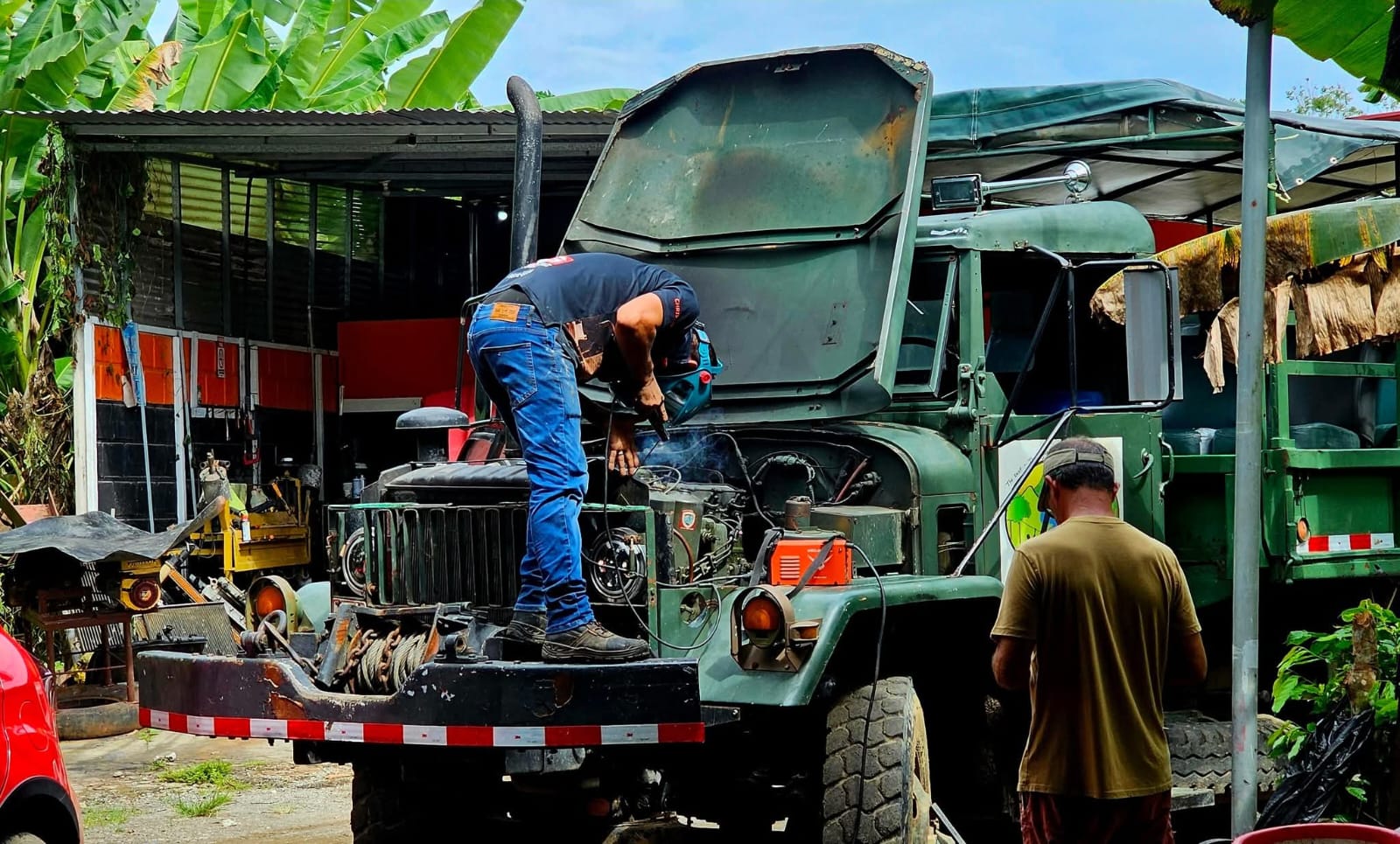 Reparación Radiador de Camión